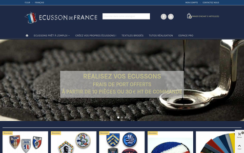 broderies.ecusson-de-france.fr - avis clients par King-Avis