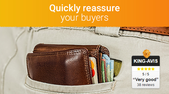Quickly reassure your buyers in your Prestashop online store.