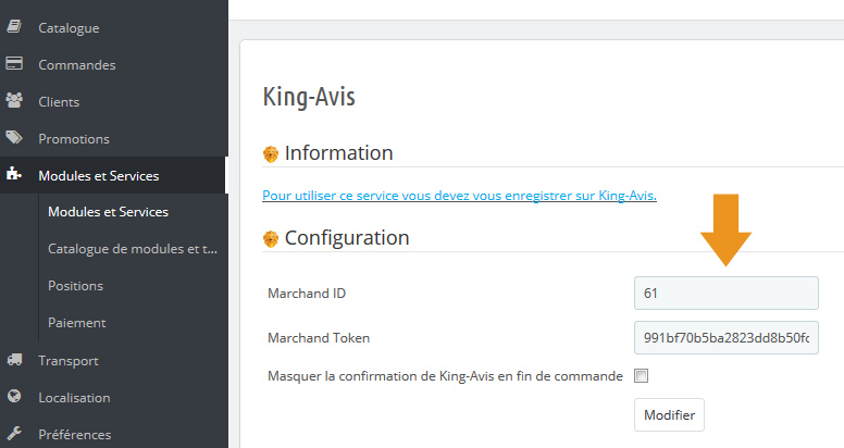 Identifier toutes les commandes en attente de paiement prestashop